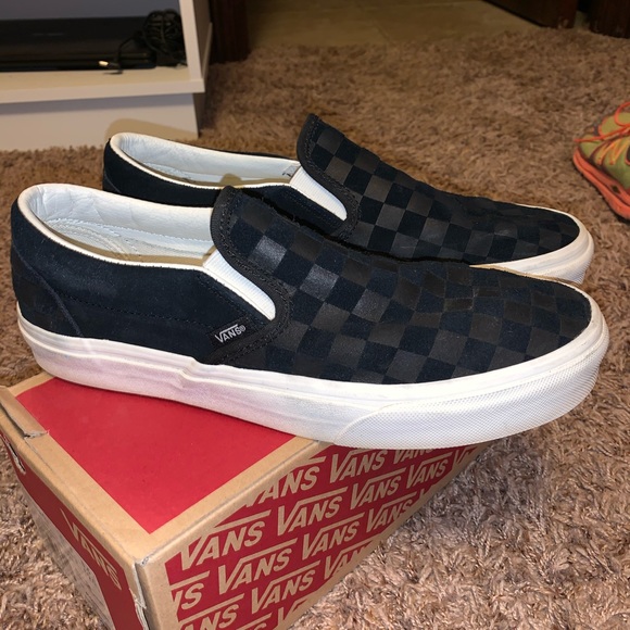 Vans Other - Black Checkered Vans Men’s 8.5 Women’s 10